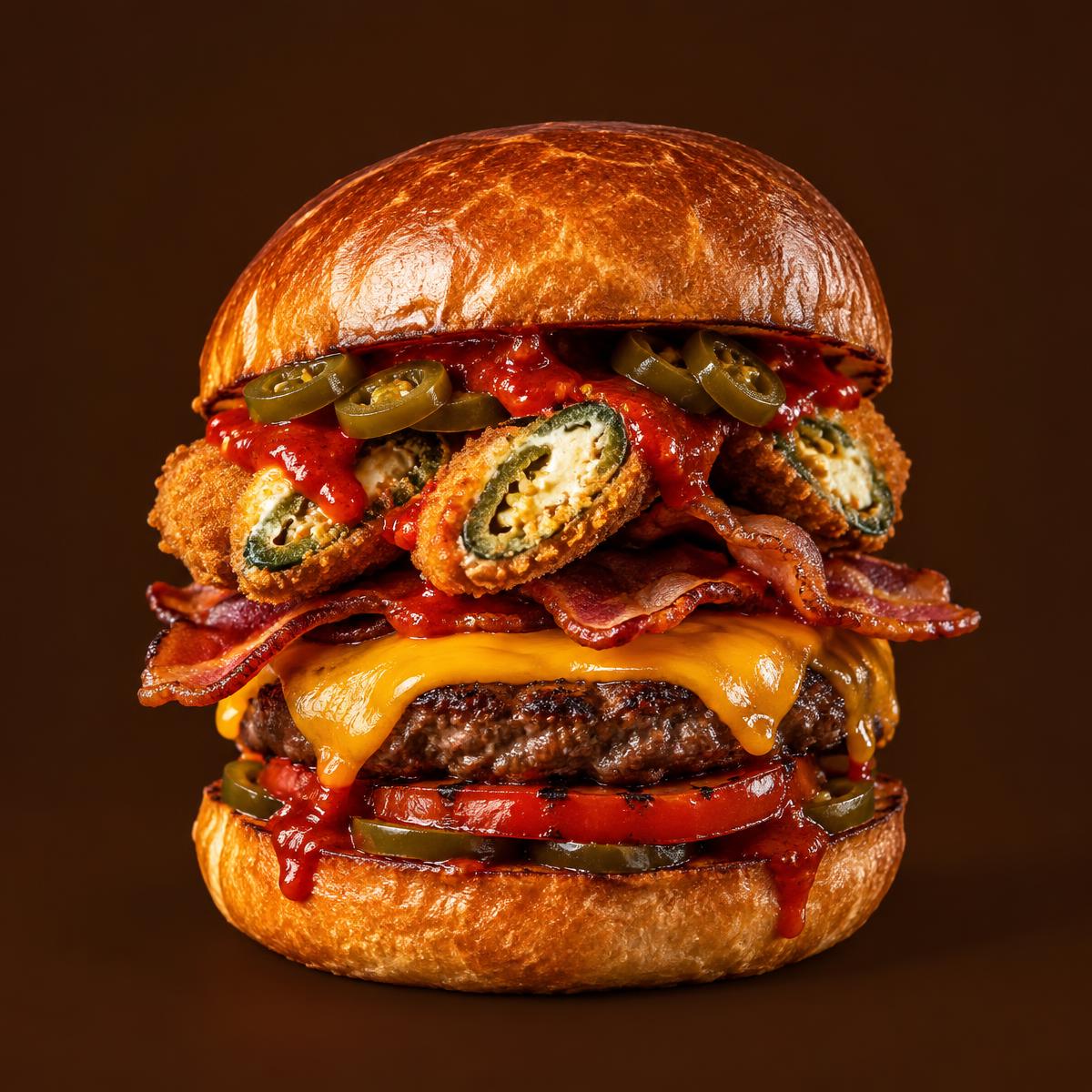 Jalapeno burger